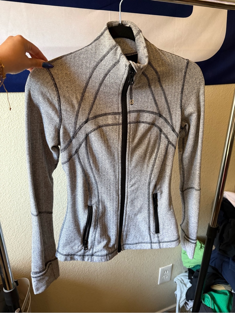 Vintage Lululemon Athletica Define jacket in Herringbone